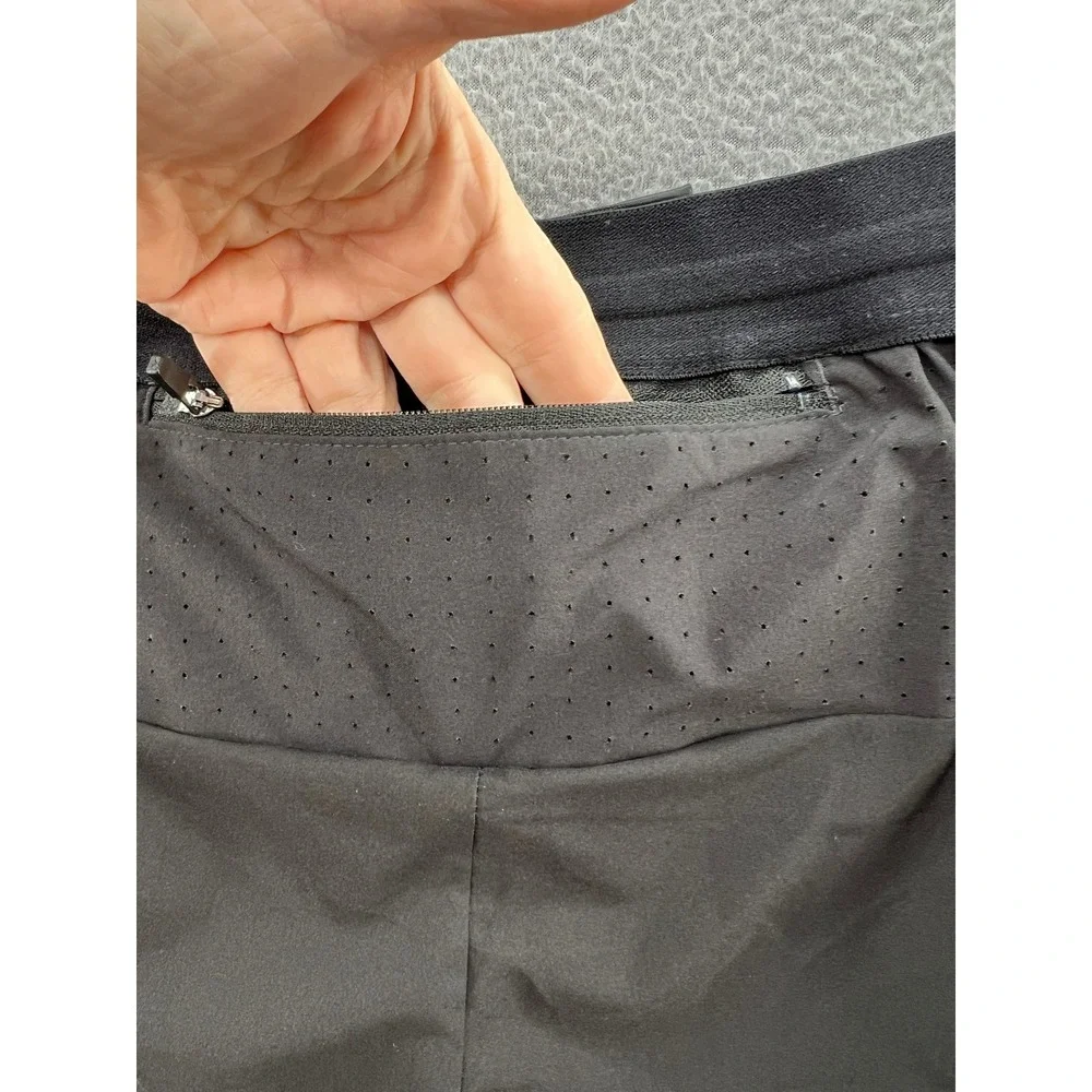 Kiprun Shorts Mens XL Black Running Shorts Athletic Training Gym Pockets 7